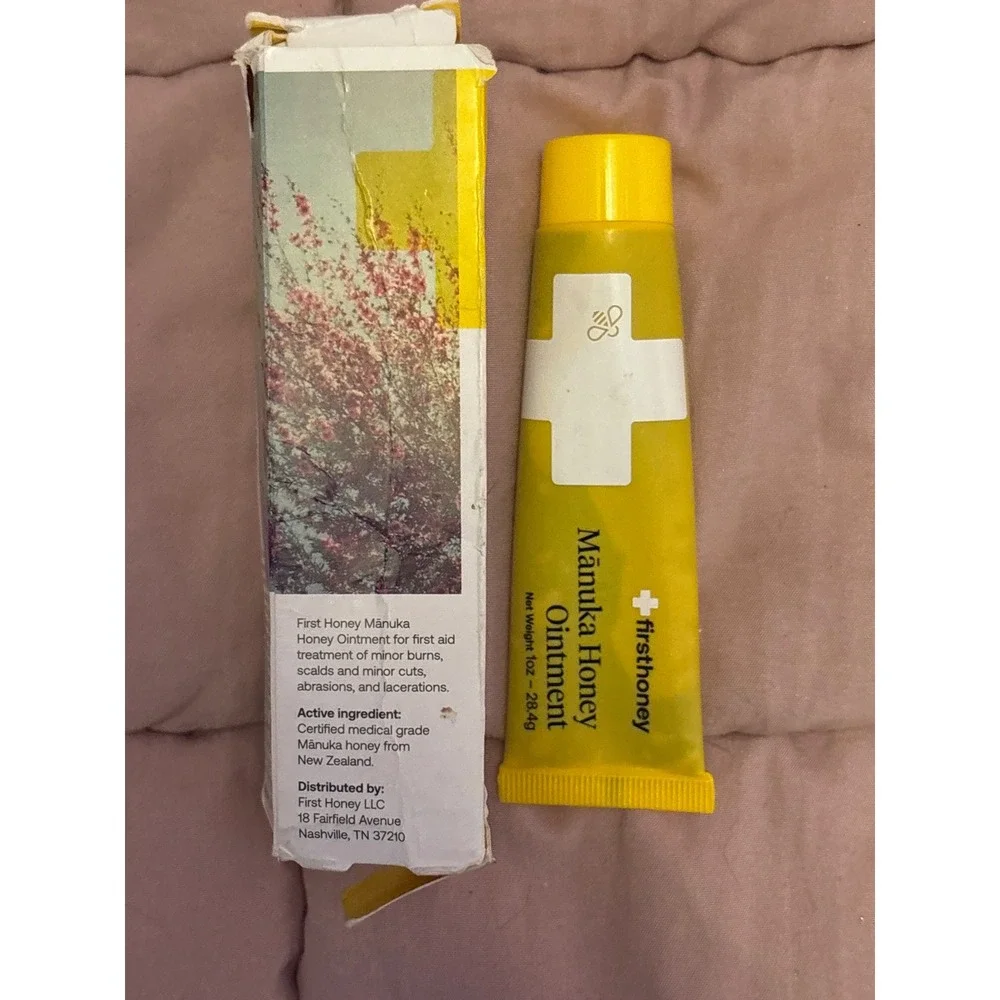 NEW Firsthoney Manuka Honey Ointment Medical Grade‎ 1oz